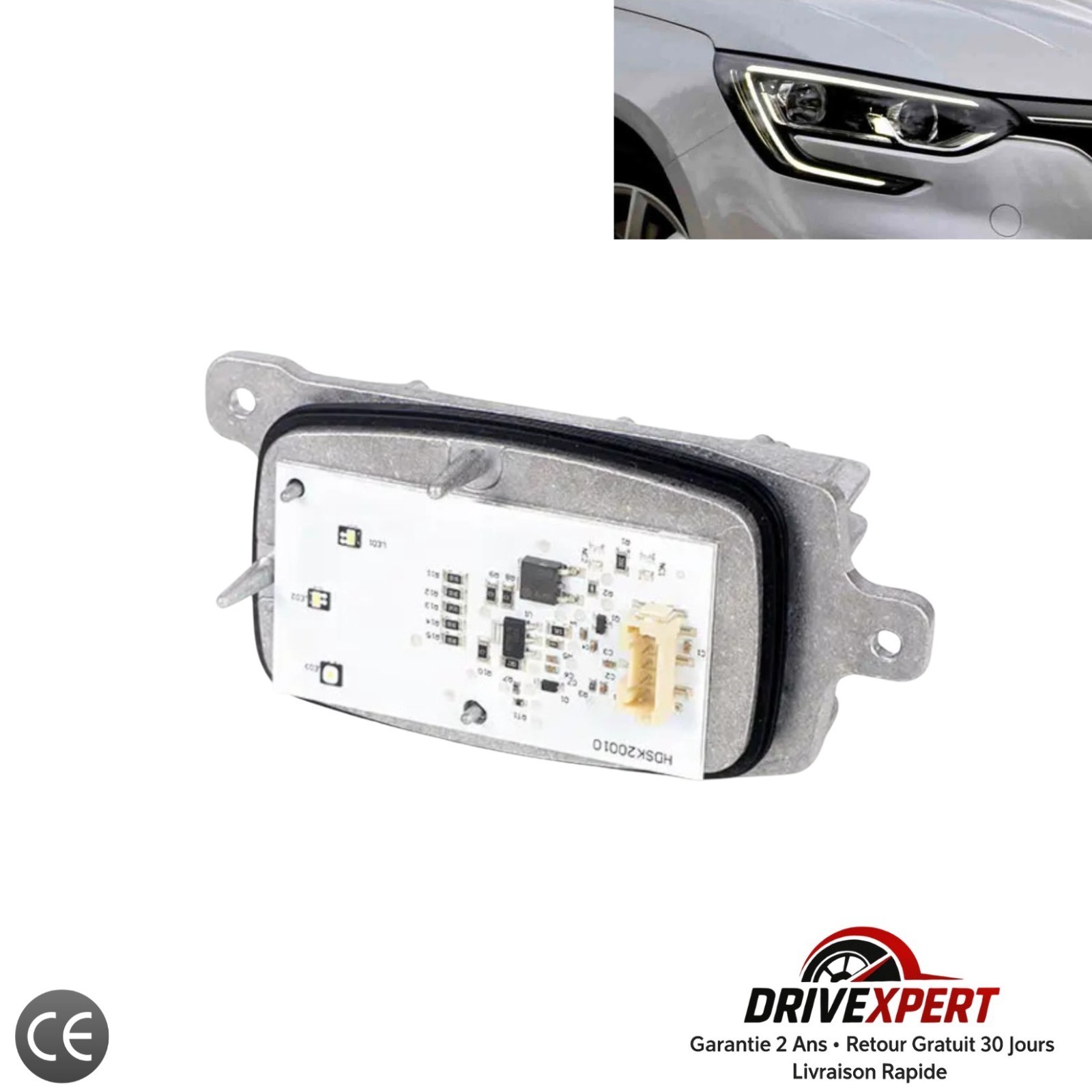 For Renault Megane IV LED Daytime Running Light (DRL) Module, Right Front...