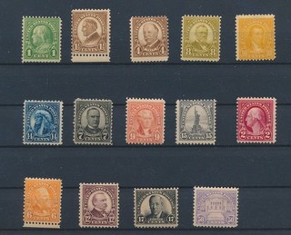 LT01971 USA historical figures classic lot MNH