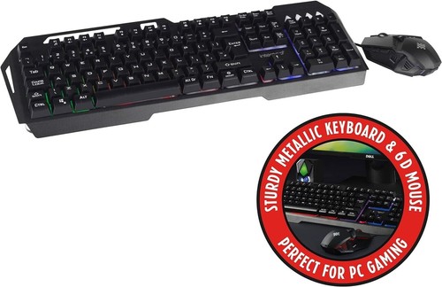 Gaming Keyboard and Mouse Mechanical Set Wired for Xbox 1 PS5 PS4 PC Laptop USB - Picture 6 of 12