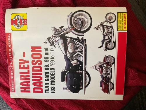 Harley Davidson Twin cam 88 96 103 Models 1999 to 2010 Haynes Manual 2478