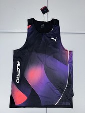 Puma All Pro ADP Singlet Black Noir Size Medium 50 630463-01 NWT