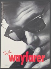 1993 PRINT AD Ray-Ban Sunglasses Wayfarer