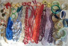 Large Lot Vintage Costume Jewelry Necklace Earrings Bracelet Wearable 2.75LB