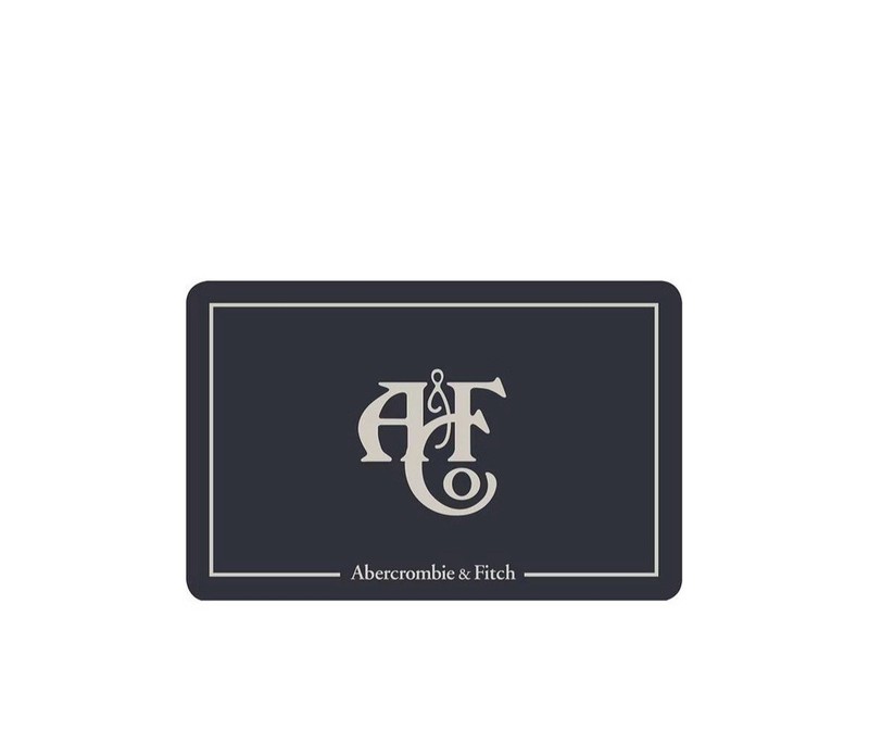 abercrombie & fitch gift card $500