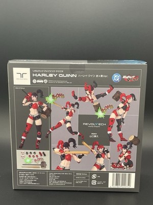 Revoltech Amazing Yamaguchi Harley Quinn Red Black Ver. Action