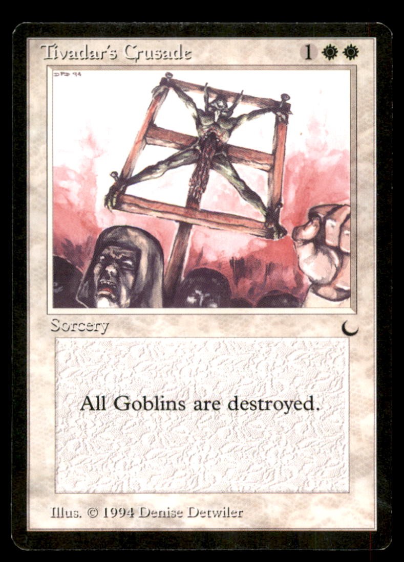 Tivadar's Crusade LP Light Play The Dark MTG [6432]