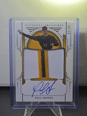 2024 National Treasures-Prospect Material Signatures Paul Skenes #PMS-PS /99