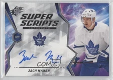 2020-21 SPx Superscripts Zach Hyman #S-ZH Auto