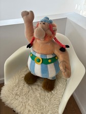 Obelix Plüschfigur, 1994, ca. 60 cm, Fa. Mühleck, Vintage