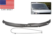 Fit For 96-17 Chevy GMC Express Left&Right Side Windshield Wiper Cowl Vent Cover