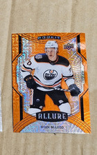 2020-21 Upper Deck Allure Rookie #147 Ryan McLeod Orange Slice NHL Hockey Card