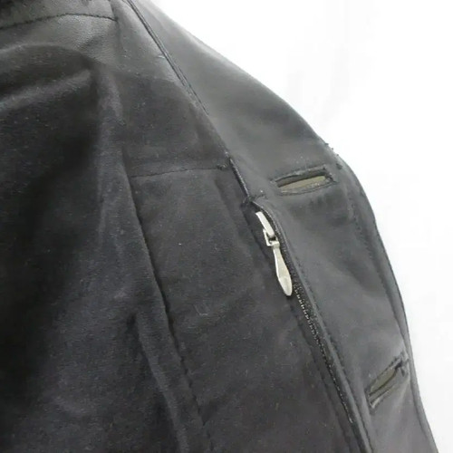 German Police Leather Jacket - Excellent Condition