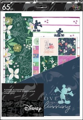 Disney Mickey & Minnie Mouse Floral Love of Learning (size Big) Teacher Acc Pack