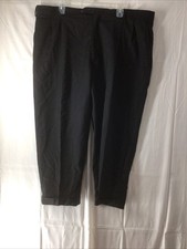Men's 42 Black Profilo Dress Pants