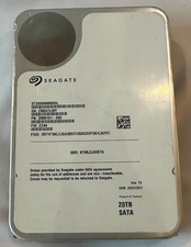 Seagate 20TB Exos-Class Enterprise SATA HDD 7200RPM CMR ST20000NM000L 7.5K Hrs
