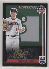 2022 USA Baseball Stars & Stripes Black Gold 66/99 Brennan Phillips Auto s1i