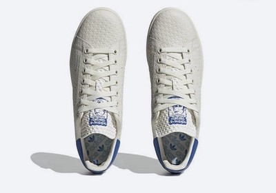 Adidas Stan Smith Debossed Geometric Print 42
