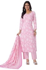 Cotton Printed Readymade Salwar Suit For Women