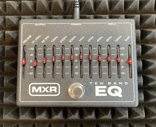 MXR M108 Ten Band EQ Pedal Ultra Cool Black Xcellent Condish 🤩