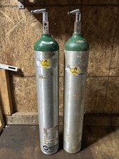 Lot Of 2 Portable Medical Oxygen Tank UN1072 Empty