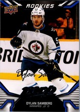 Dylan Samberg Rookies Blue Script 2022-23 MVP Upper Deck Hockey NHL Card #233
