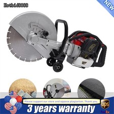 52cc Gas Powered 2 Stroke Cement Wet Dry Masonry Concrete Cut Off Saw w/ Blade.