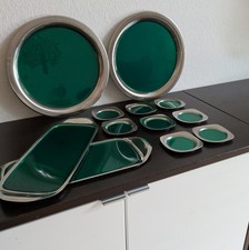 WMF - 8 Untersetzter 4 Tabletts - smaragdgrü...