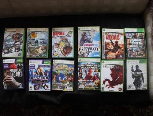 Xbox 360 Game Lot of 12   Call of Duty, Grand Theft Auto, Dragon Age, & MORE