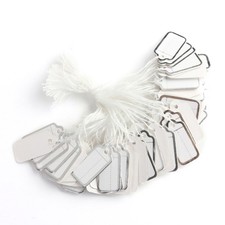 Price Tag Label 100/500pcs Blank Label Custom Printed Gold/silver Edge