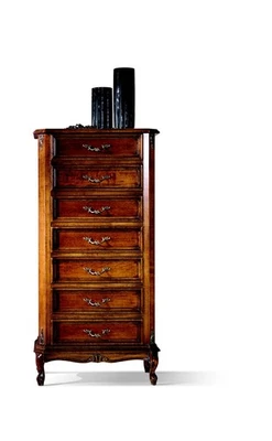 Italienische Möbel Stil Barock Schrank Kommode Design Luxus Holz Anrichte Neu - Bild 1 von 4
