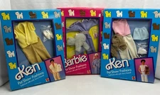 Mattel Barbie Pet Show Fashions (1986) - Barbie & Ken Fashions NIB NRFB