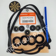 OEM Genuine for Honda Valve Cover Gasket FULL SEAL KIT 01-05 Civic 12030-PLC-010