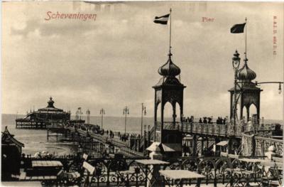 CPA AK SCHEVENINGEN Pier NIEDERLANDE (604901)