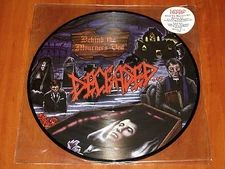 DECEASED BEHIND THE MOURNER'S VEIL LP PICTURE DISC *RARE* OUTLAW VINYL 2003 New