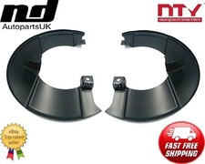 Front Brake Disc Dust Cover Back Plate Shield For IVECO DAILY III 99-06 PAIR L+R