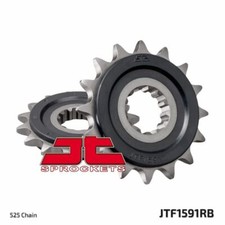 JT Rubber Cushioned Front Drive Motorcycle Sprocket JTF1591 15 RB Teeth