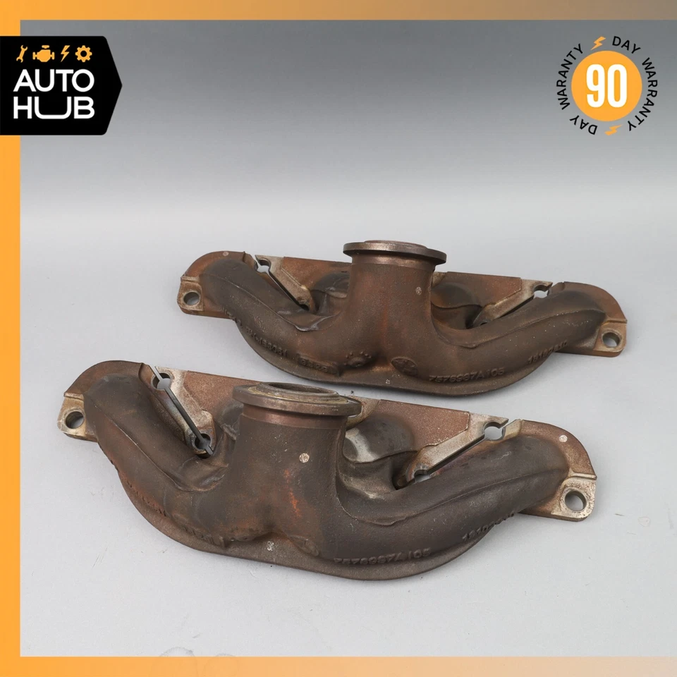 06-19 BMW F04 750i 650i 550i 4.4 V8 Exhaust Manifold Left & Right Side Set OEM - Image 4 of 4