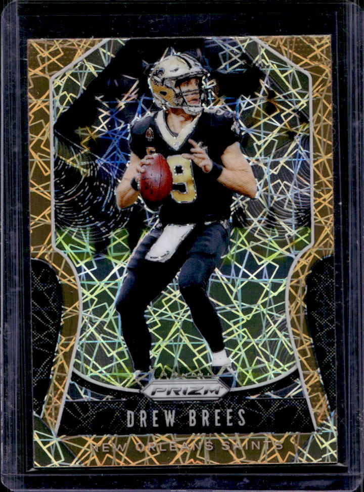 2019 Prizm Drew Brees Lazer #186 Saints