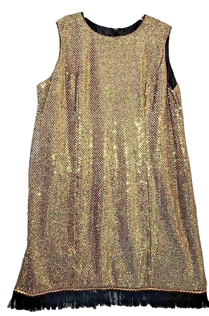 Handmade Gold 1920s Inspired Flapper Style Costume Dress Women 2XL | eBay Handmade Gold 1920s Inspired Flapper Style Costume Dress Women 2XL | eBay