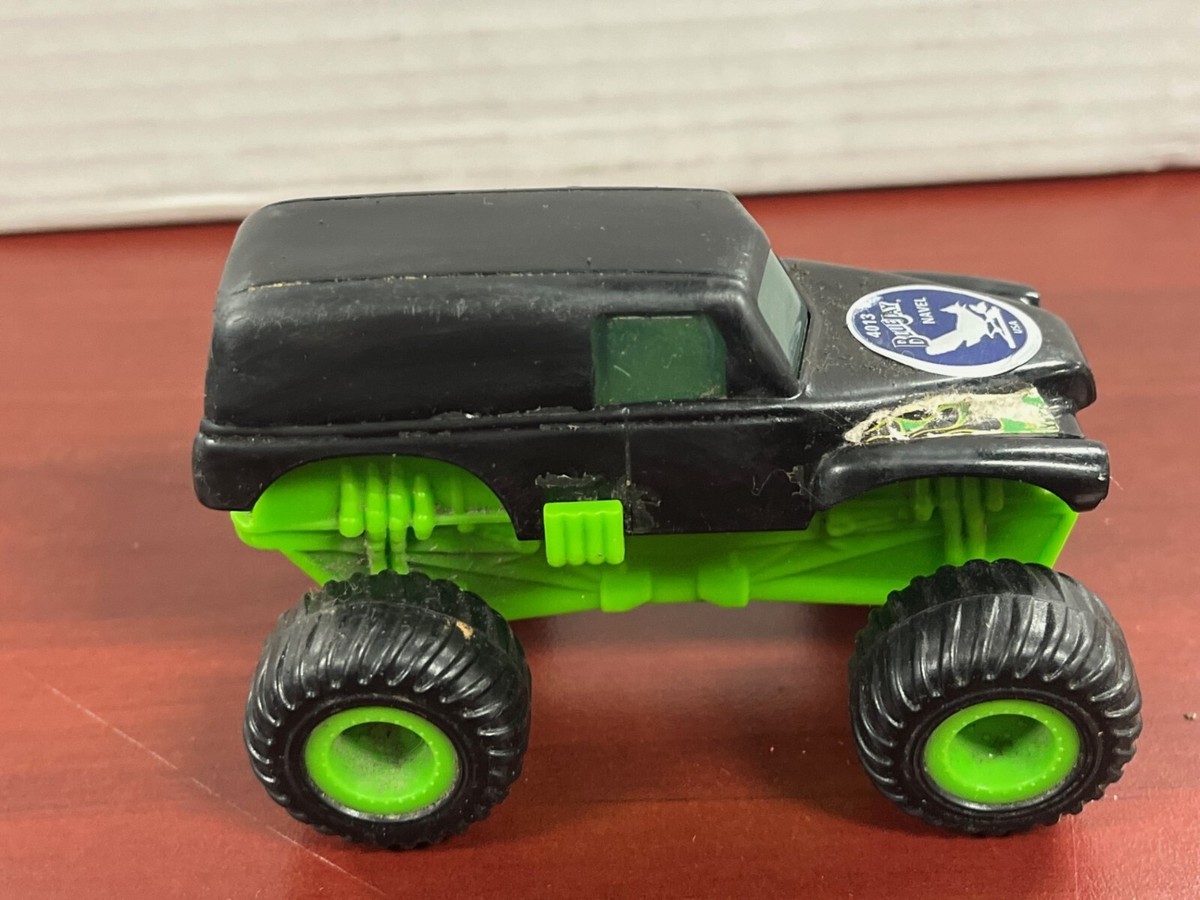 McDonald's Happy Meal Toy Monster Jam Truck Pullbacks Neon Green