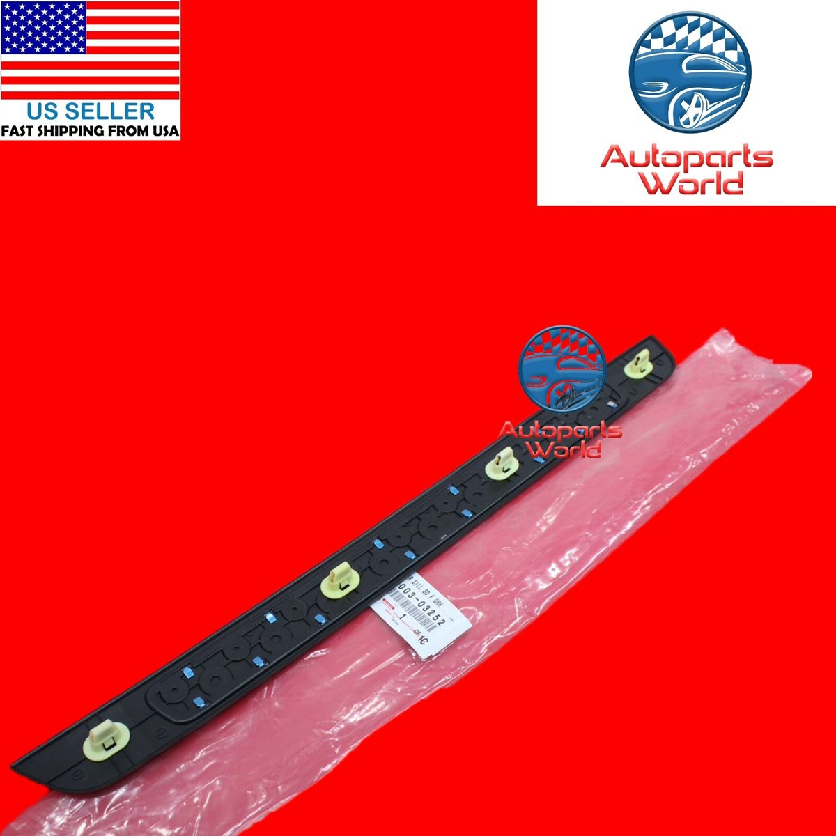 GENUINE OEM TOYOTA 13-20 FR-S 86 BRZ RIGHT PASSENGER DOOR SILL