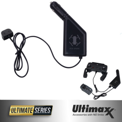 ULTIMAXX DJI Spark Car Charger with USB Connector for DJI