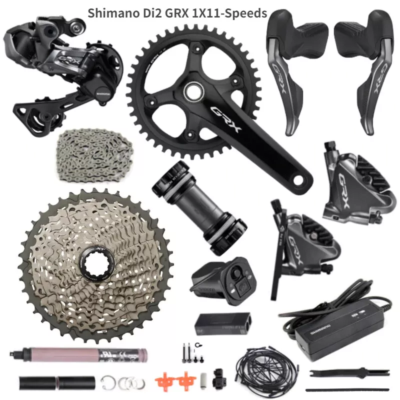 New Shimano GRX RX815 RX817 Di2 Hydraulic Disc Group Groupset 11