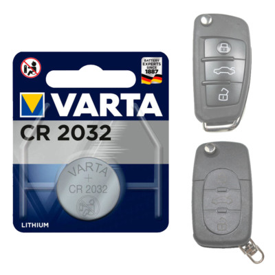 Neu VARTA Autoschlüssel Schlüssel Batterie passend für AUDI A3 A4 A5 A6 A8 TT