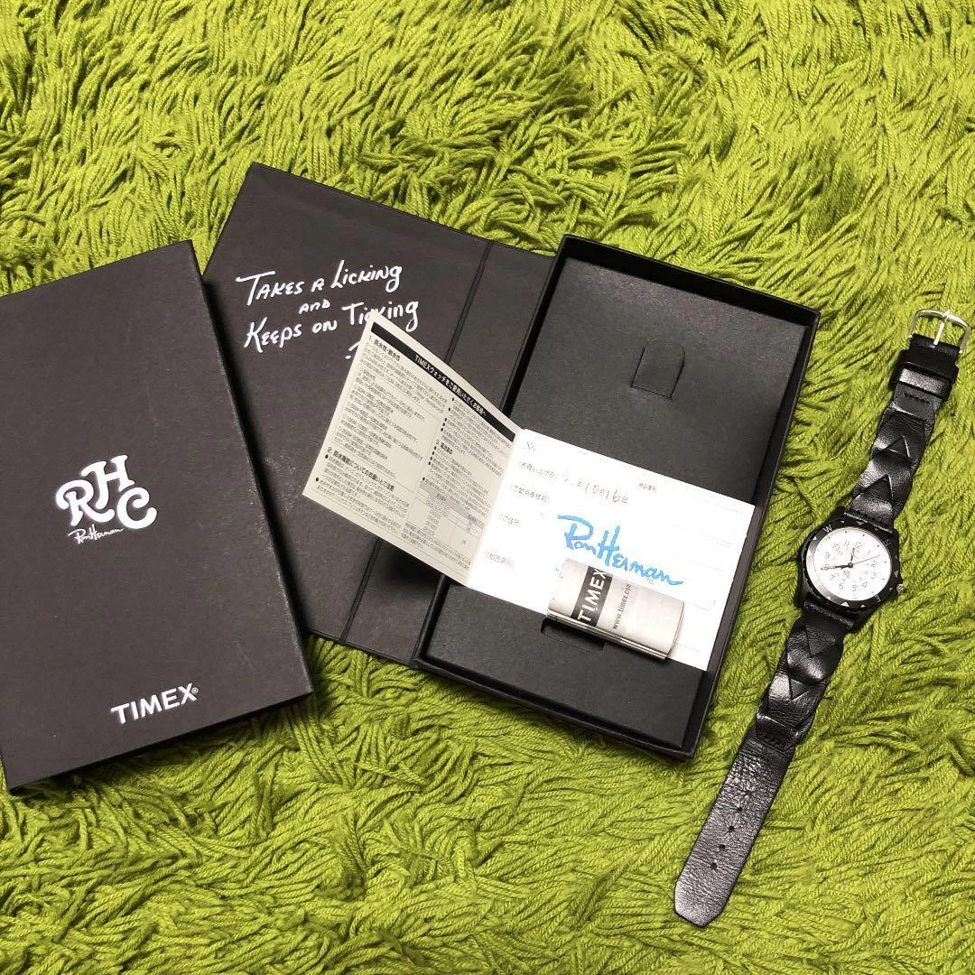 10%OFF ロンハーマン タイメックス RHC RonHerman TIMEX ブラック