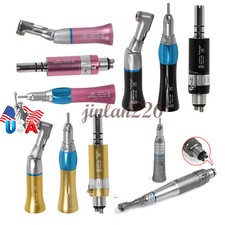 Dental Slow Speed Straight Handpiece Contra angle Air Motor 4-Holes for NSK ER