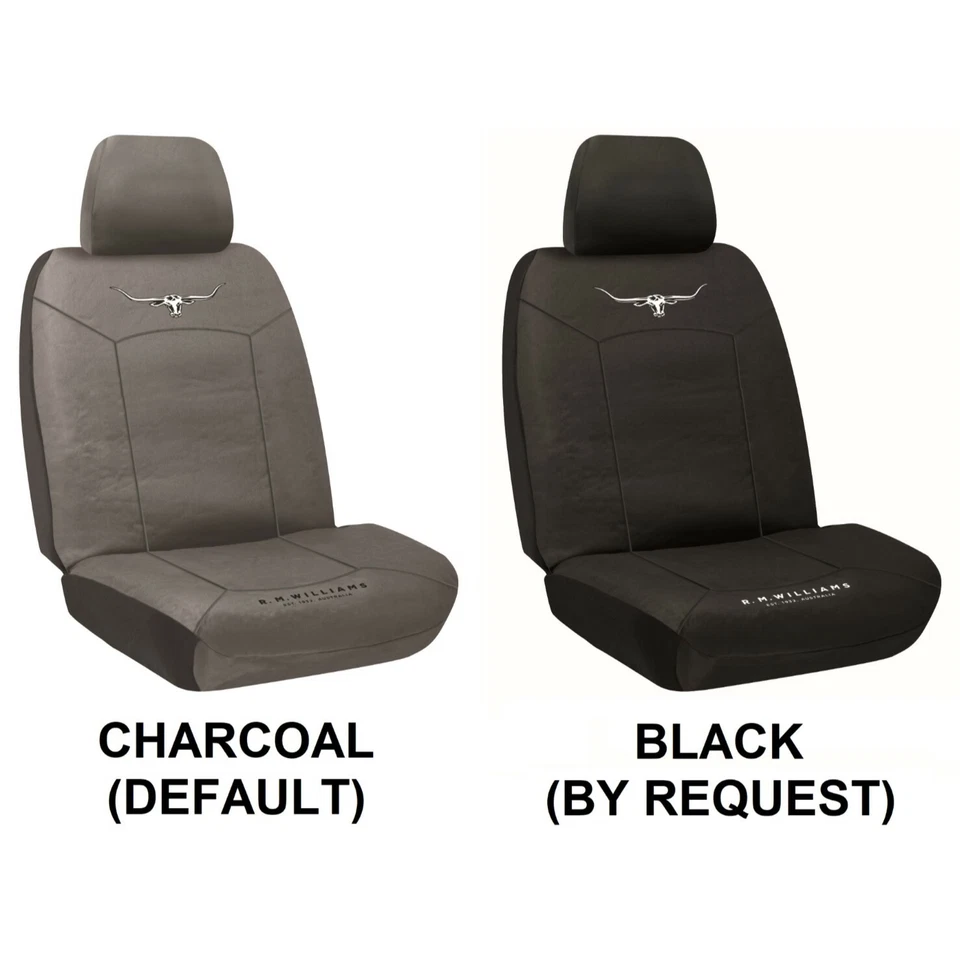 SINGLE R M WILLIAMS COTTON CANVAS SEAT COVER FOR FIAT 124 - Image 2 of 4