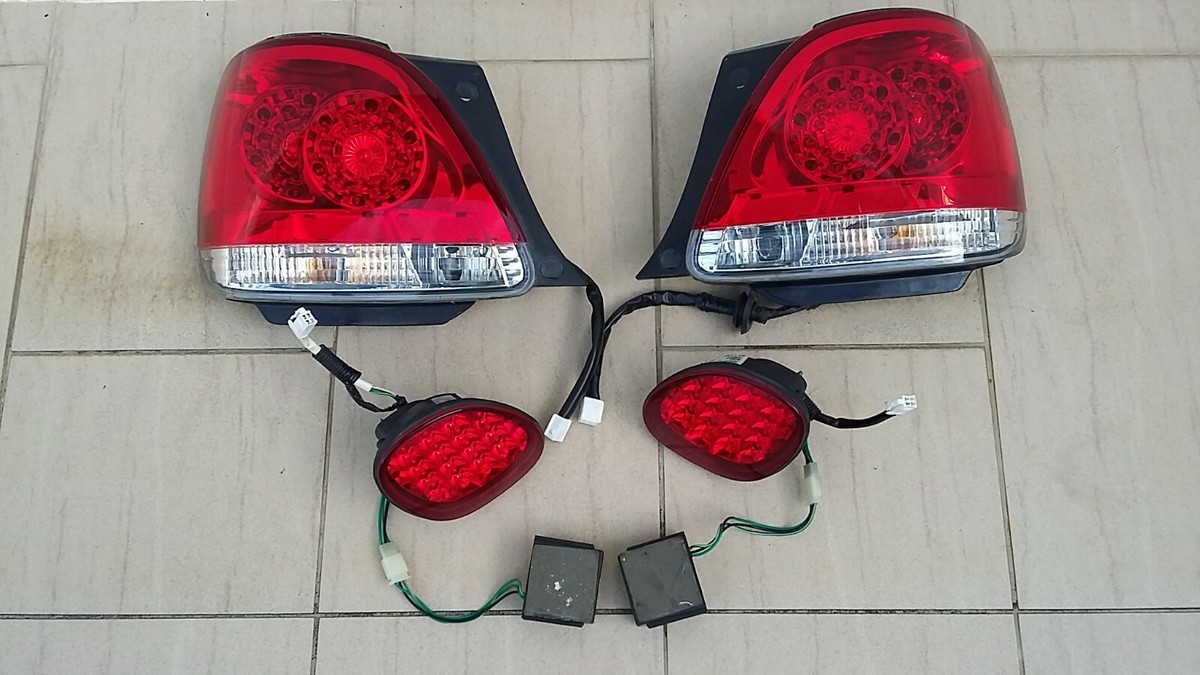 16アリスト ヘッドライト 左右セット イカリング イーグルアイ