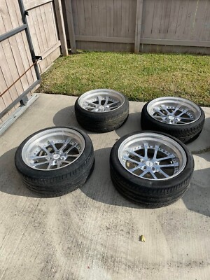 Wed Kranze LXZ Chrome Wheel JDM 3 Piece Chrome Authentic 20