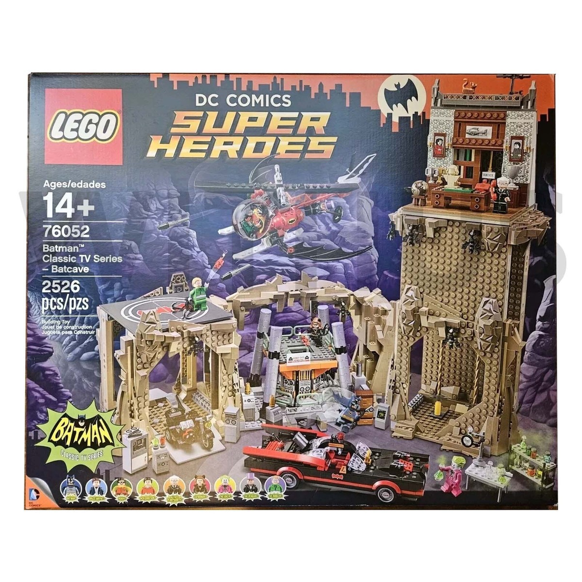 LEGO 76052 Super Heroes Batman Classic TV Series Batcave 2526